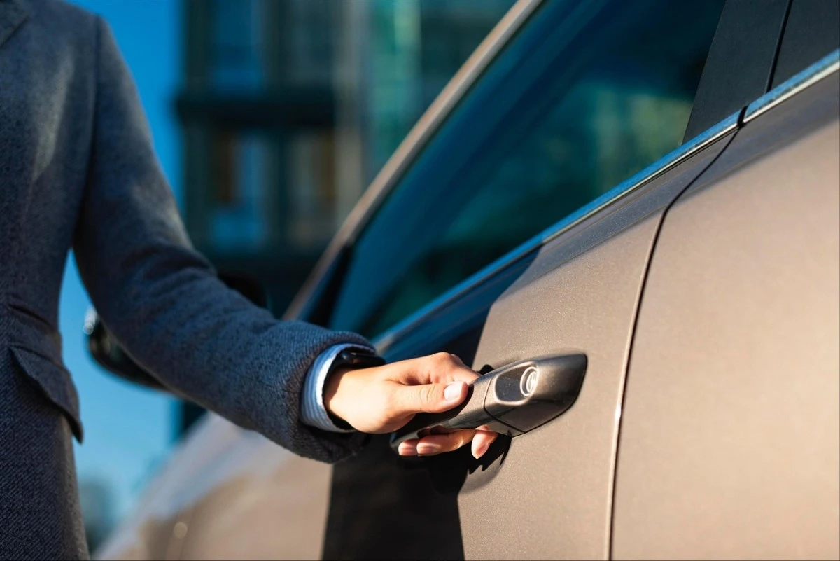 Car Door Handle Bracket By PP LGF Material Car Door Handle Bracket By PP LGF Material
